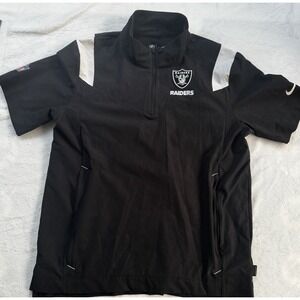 Las Vegas‎ Raiders Nike Short Sleeve Pullover L NS15-093N 50885